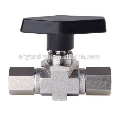 Forged high pressure instrument ball valve 6000PSI for CNG