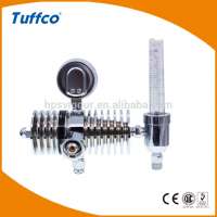 high gas flow rates CO2 gas pressure regulator with flowmeter TF-39