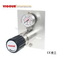 High Quality stainless steel back pressure regulator with panel