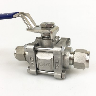 Stainless steel 316 Ball Valve BO series Instrumentation with one year assurance